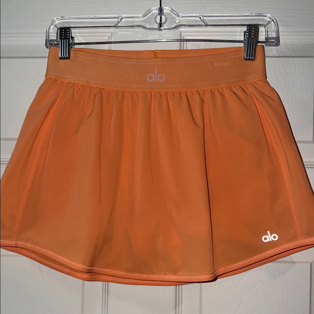 ALO Yoga Orange Skirt